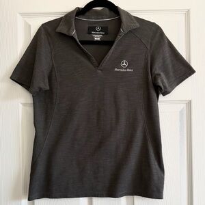 Mercedes-Benz Women’s Gray Polo Shirt